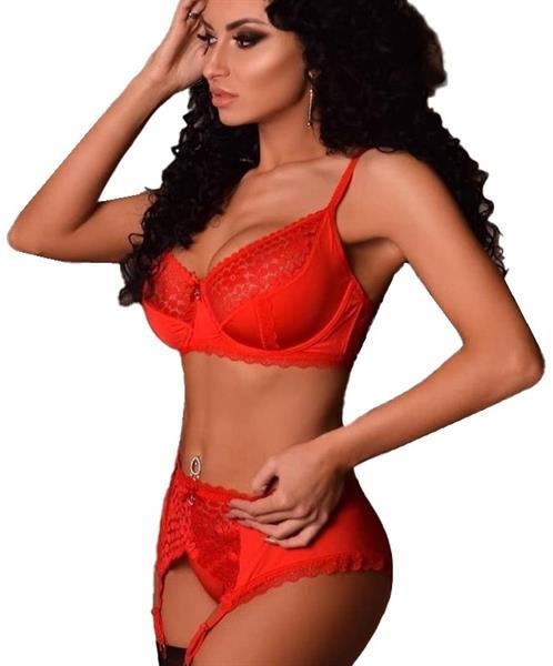 Lingerie Set Rood Jolie Maat S M Kopen Ondergoed