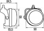 Hella Dagrijverlichtingsset LED 12/24V