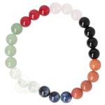 Chakra kleuren armband 8 mm