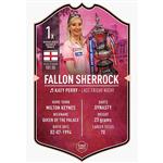 Ultimate Card Fallon Sherrock 37x25 cm Ultimate Card Fallon Sherrock 37x25 cm