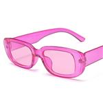 Trendy vierkante zonnebril voor dames - Retro reisbrillen Fashion Shades Anti-UV-brillen