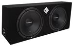 R1-2X12  2 x 30 cm (12”) Sealed Subwoofer System Rockford Fosgate