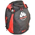 Punch Round™ Boxing Sporttas Rugtas Gym Bag Black Red