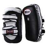 Twins Curved Arm Pads Kick Pads TKP 6 Leder Zwart Wit