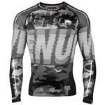 Venum Tactical Rash Guard L/S Compressie Shirt Urban Camo Zwart