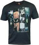 Bad Boy Heritage MMA T Shirts Heather Navy