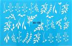 Korneliya 3D Waterdecal - 3D 130 White