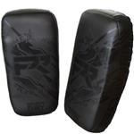 PunchR™ Train Insane Curved Thai Pads Arm Kick Pads NT Zwart op Zwart