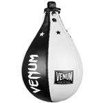 Venum Hurricane Speed Bag Zwart Wit Premium PU