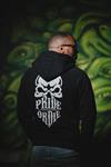 Hoodie PRiDEorDiE Reckless Zwart Wit