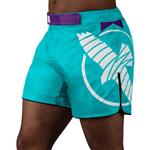 Hayabusa Icon Mid-Length Vechtsport Broek Blauwgroen Wit