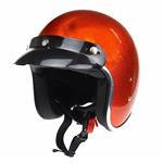 Redbike RB-765 retro jethelm metal flake orange