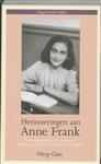 Herinneringen aan Anne Frank