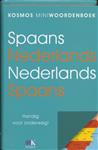 Spaans - Nederlands / Nederlands - Spaans / Kosmos mini woordenboek