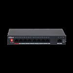 Dahua PoE switch 96W - Unmanaged - 8 poorten + 1 uplink - tot 100Mbps - PFS3009-8ET1GT-96