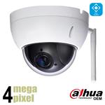 Dahua OEM 4 megapixel bestuurbare WiFi camera - SD-kaart - 4x zoom - 4MPPTZ