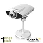 Op=OP 1.3 megapixel (= hd) IP camera met intercom AVtech - ipb2