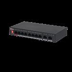 Dahua PoE switch 96W - Unmanaged - 8 poorten + 2 uplink - tot 100Mbps - PFS3010-8ET-96