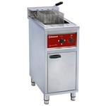 Electrische friteuse 16 lit. op kast 4-8-12 kw | Diamond | FSM-16E/N