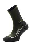 SLK 3K4 TREKKING WANDELSOKKEN - MERINO ZIJDE - ENKEL & ACHILLES SUPPORT - GROEN XL (45-47)