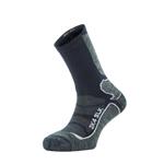 SLK 3K4 TREKKING WANDELSOKKEN - MERINO ZIJDE - ENKEL & ACHILLES SUPPORT - BLAUW/GRIJS S (36-38)