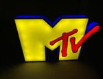 MTV - Lichtbord - Plastic