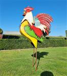 sculptuur, XXL Metal Rooster - Huge - 120 cm - Metal