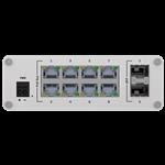 Teltonika PoE switch 240W - Unmanaged - 8 poorten + 2 uplink - tot 1000Mbps - TK-TSW200