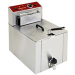 Elektrische friteuse tafelmodel  &quot;s-power&quot; 12 liter + kraan | Diamond | F12TR/SP