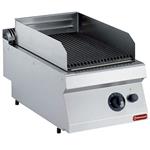 Gas lavasteengrill, rooster in gietijzer 1/2 mod. -top- | Diamond | G17/GPL4T-NG