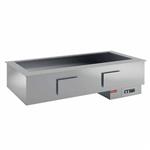 Droog bain-marie element, geventileerd, kuip 3x gn 1/1 | Diamond | DPA/BSV12