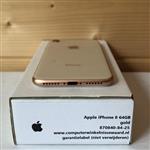 Apple iPhone 8 64GB + nieuwe accu (100%) simlockvrij gold + Garantie