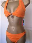 Chique Oranje Bikini met Bedels - Medium / Large