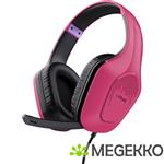 Trust GXT 415P Zirox Headset Bedraad Hoofdband Gamen Roze