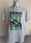 Nieuw Grijs Puma T-Shirt Usain Bolt Collection XL