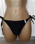 Nieuwe Zwarte Bikini Slip - Small/Medium