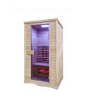 Infraroodsauna Elite Wellness Premiumline Finland 110x100x200 cm Hemlock Hout