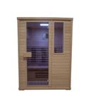 Infraroodsauna Elite Wellness Premiumline Norway 150x120x200 cm Hemlock Hout