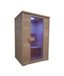 Infraroodsauna Elite Wellness Premiumline Litouwen 130x110x200 cm Hemlock Hout