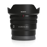 Sony E 10-20mm F4.0 G PZ