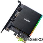 Akasa M.2 PCI-E SATA RGB LED