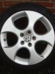 17''Originele GTI Velgen en Banden Steek 5x112