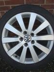 17”Orig VW Highline Velgen Golf 5 6 7 Audi a3