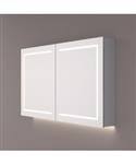 Spiegelkast Hipp Design SPK 62000 Rechthoek Met Verlichting Incl. Spiegelverwarming en Stopcontact (