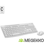 Logitech MK295 Wit toetsenbord en muis