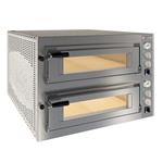 Elektrische oven 2x 6 pizza&#39;s diam.350mm, 2 kamers | Diamond | WR-FD26-MF