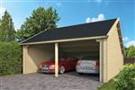 Tuinhuis-Blokhut garage NYSSE: 600 x 600cm