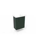 Fonteinkast Highland Green Arcqua Ridge 40x55x28 cm Incl. Fontein Mat Wit Zonder Overloop