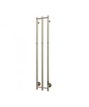 Designradiator TVS Design PLUS 3V EL 150x28 cm Geborsteld Goud