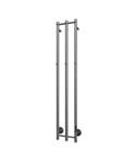 Designradiator TVS Design PLUS 3V EL 150x28 cm Gunmetal